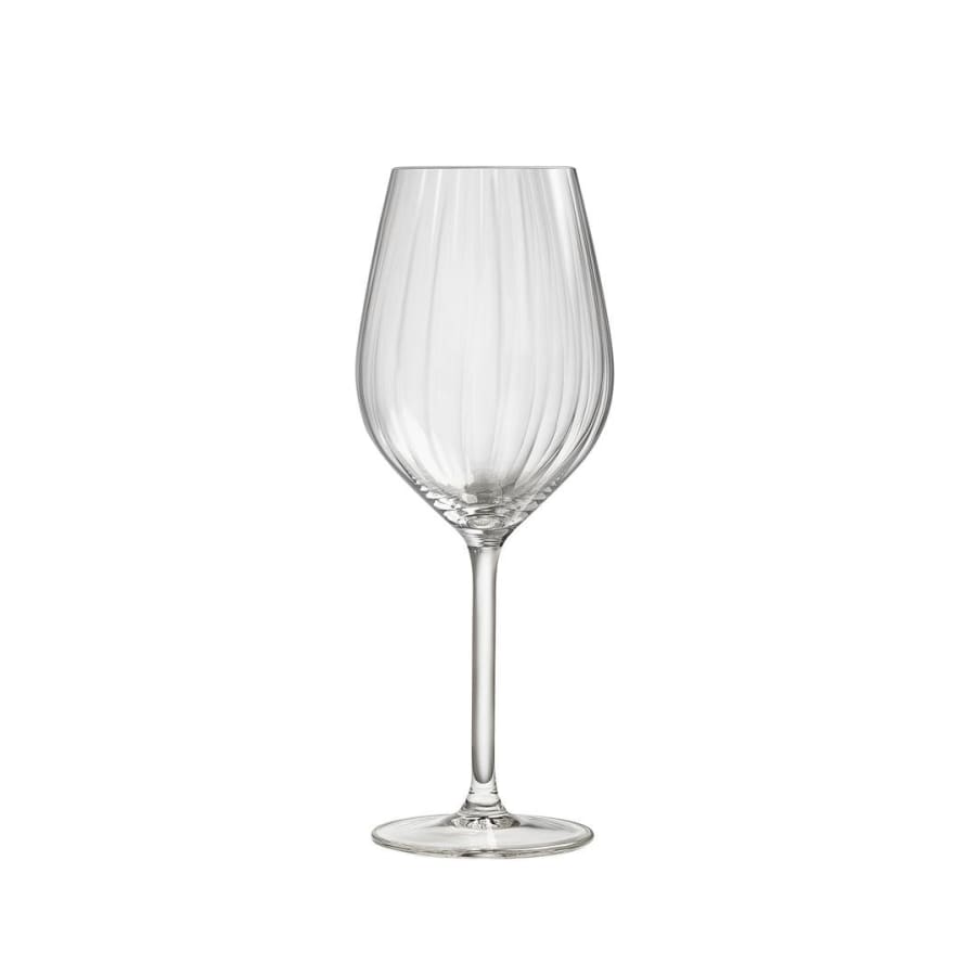 Royal Leerdam Glas rauðvín 50cl 4stk Plissé