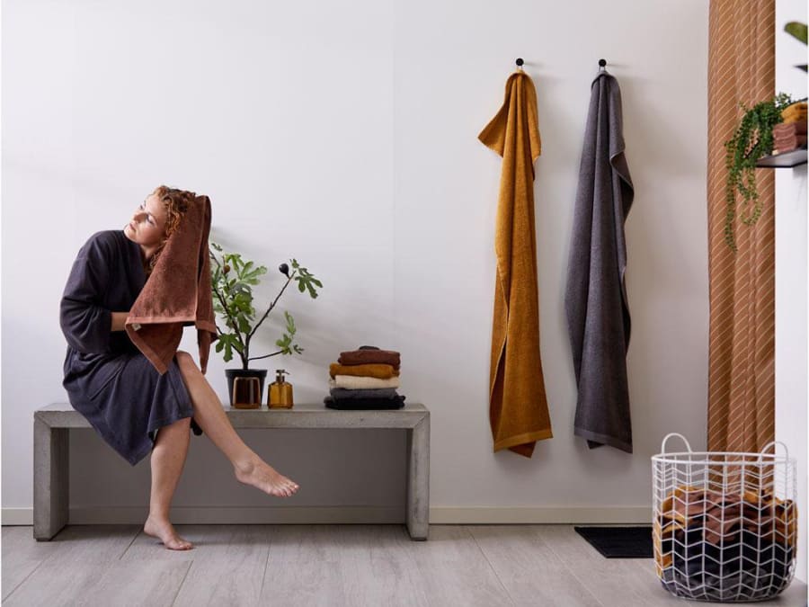 Södahl Handklæði 40x60 Comfort Organic grey