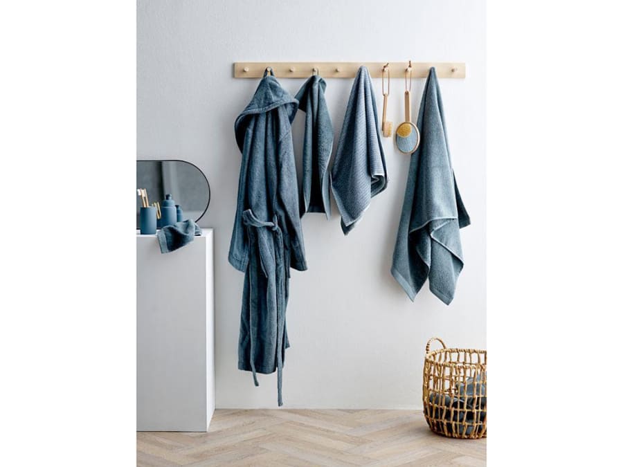 Södahl Handklæði 50x100 Melange atlantic