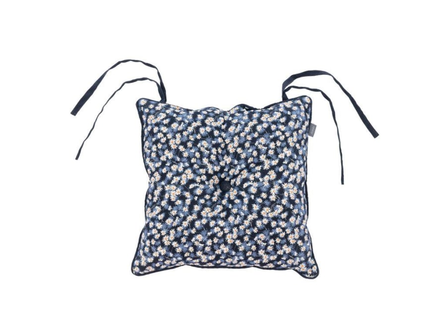 Södahl Sessa 40x40x5 með böndum Bellis indigo/camel