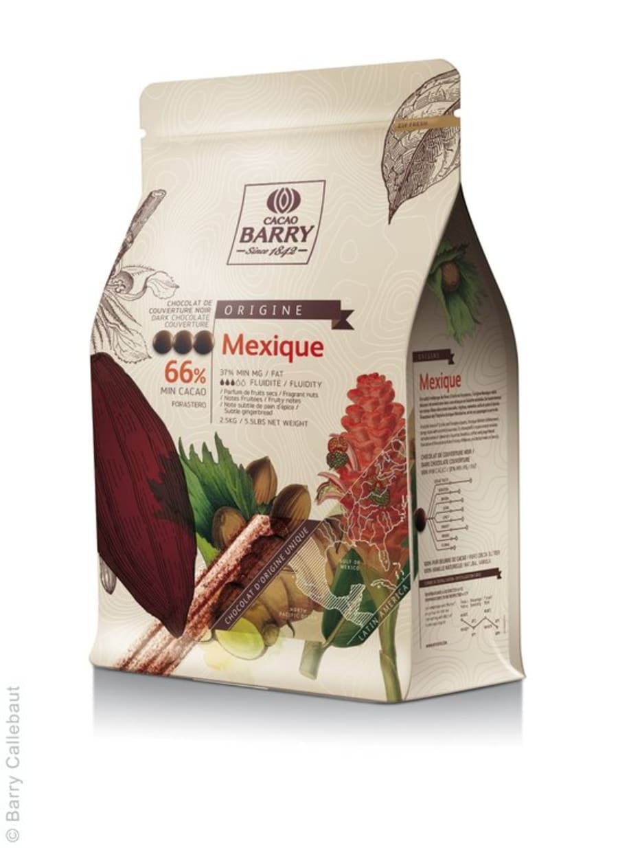 Súkkulaði dökkt Mexique 66% 2,5kg