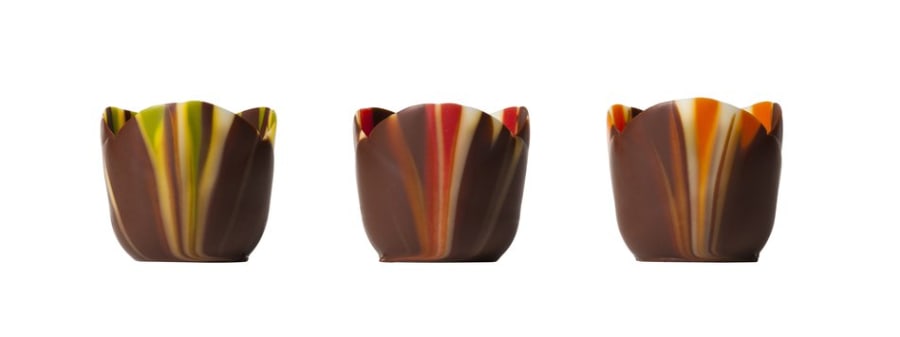 Súkkulaðibollar Tulip 37x37x34mm 38stk