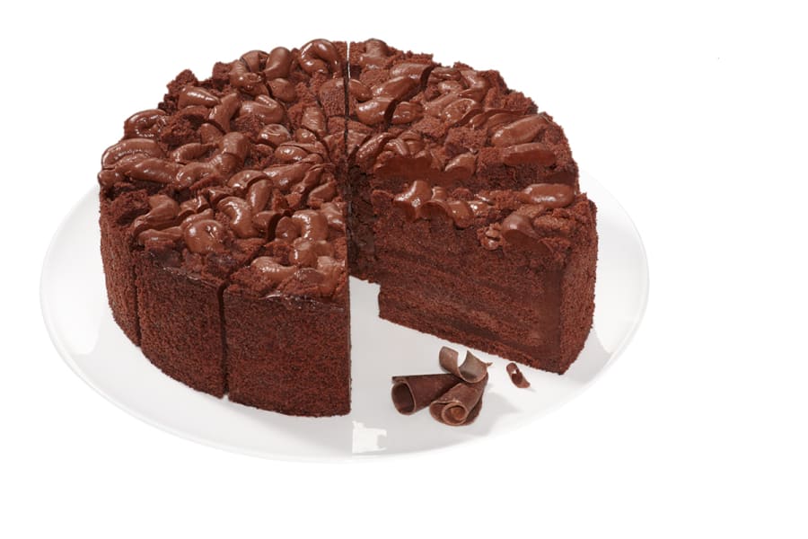 Súkkulaðikaka 4ra laga 12 sneiðar Ø:24cm. 1,9 kg Erlenbacher