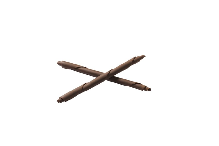 Súkkulaðiskraut / dökkir vindlar 10cm 215stk