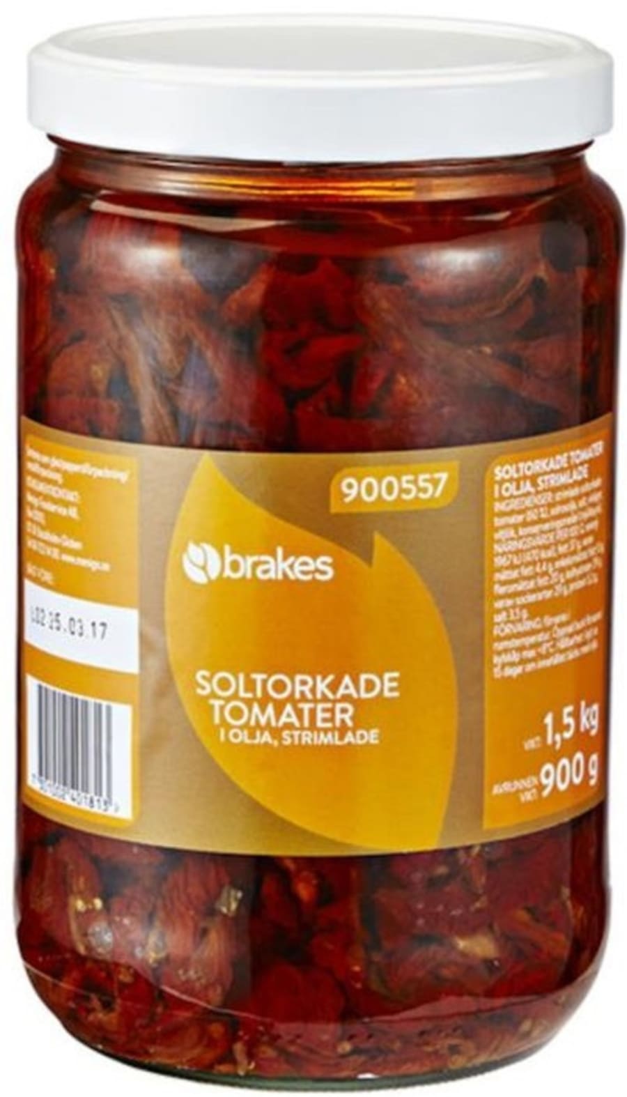 Sólþurrkaðir Tómatar í Strimlum