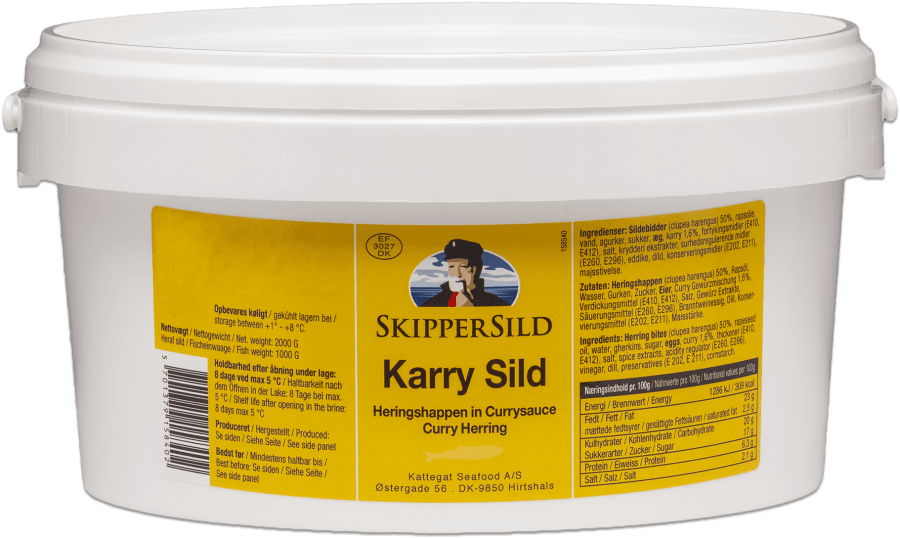 Síld karrý bitar 2kg