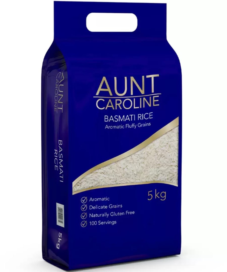 Sérp.Hrísgrjón basmati Aunt Caroline 5kg