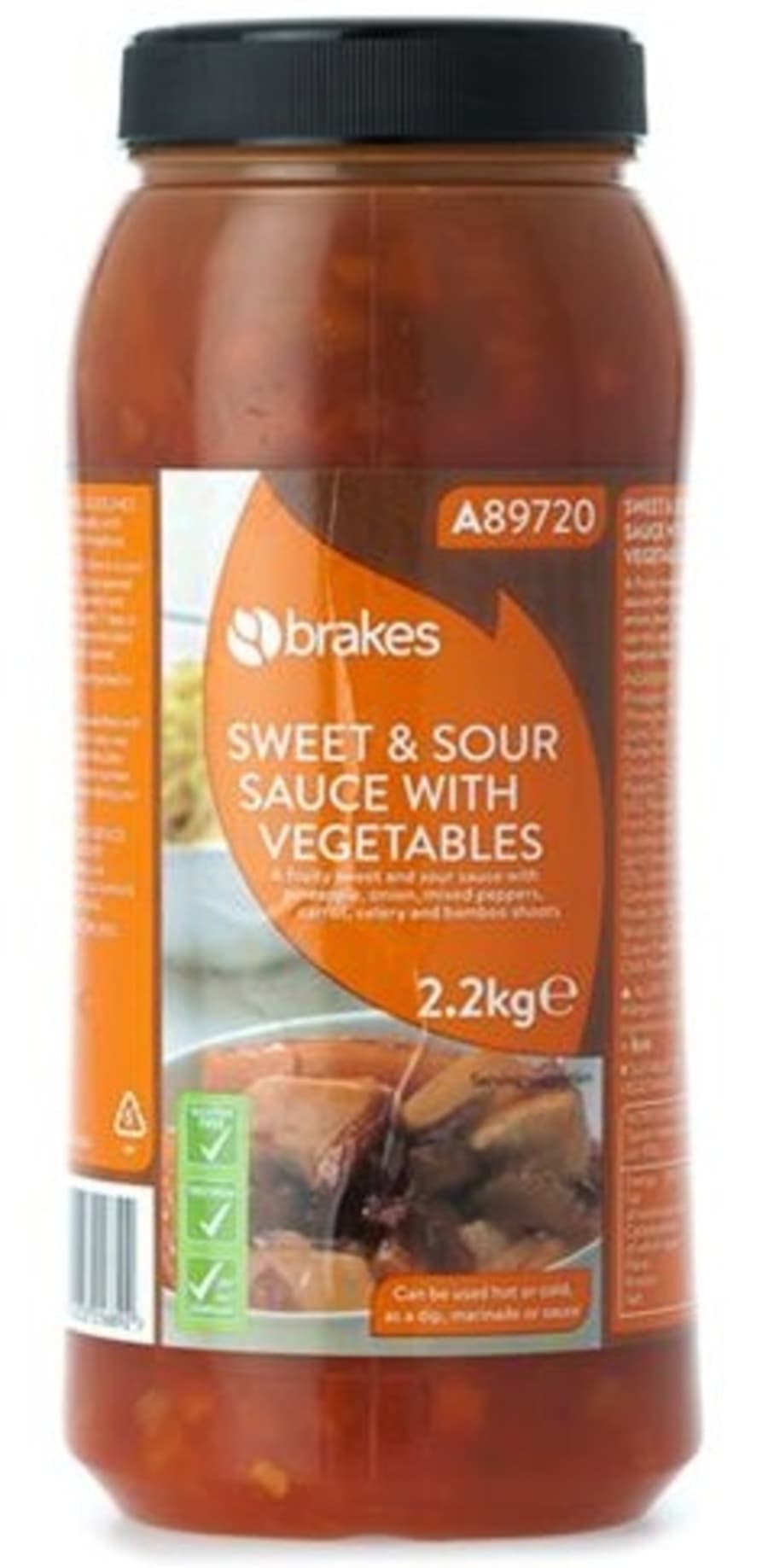 Súrsæt Sósa m/grænmeti