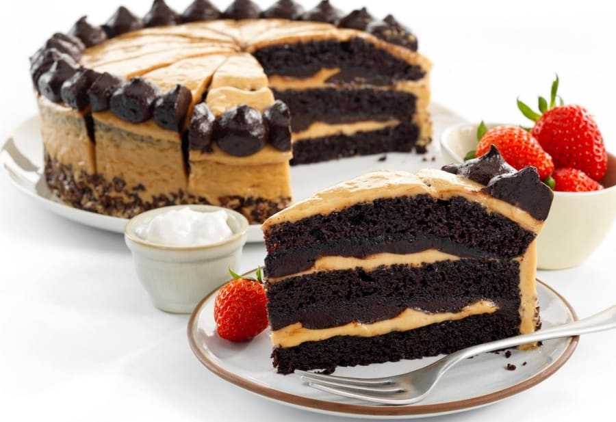 Saltkaramellu Terta Vegan 14 sneiðar Brakes 127170