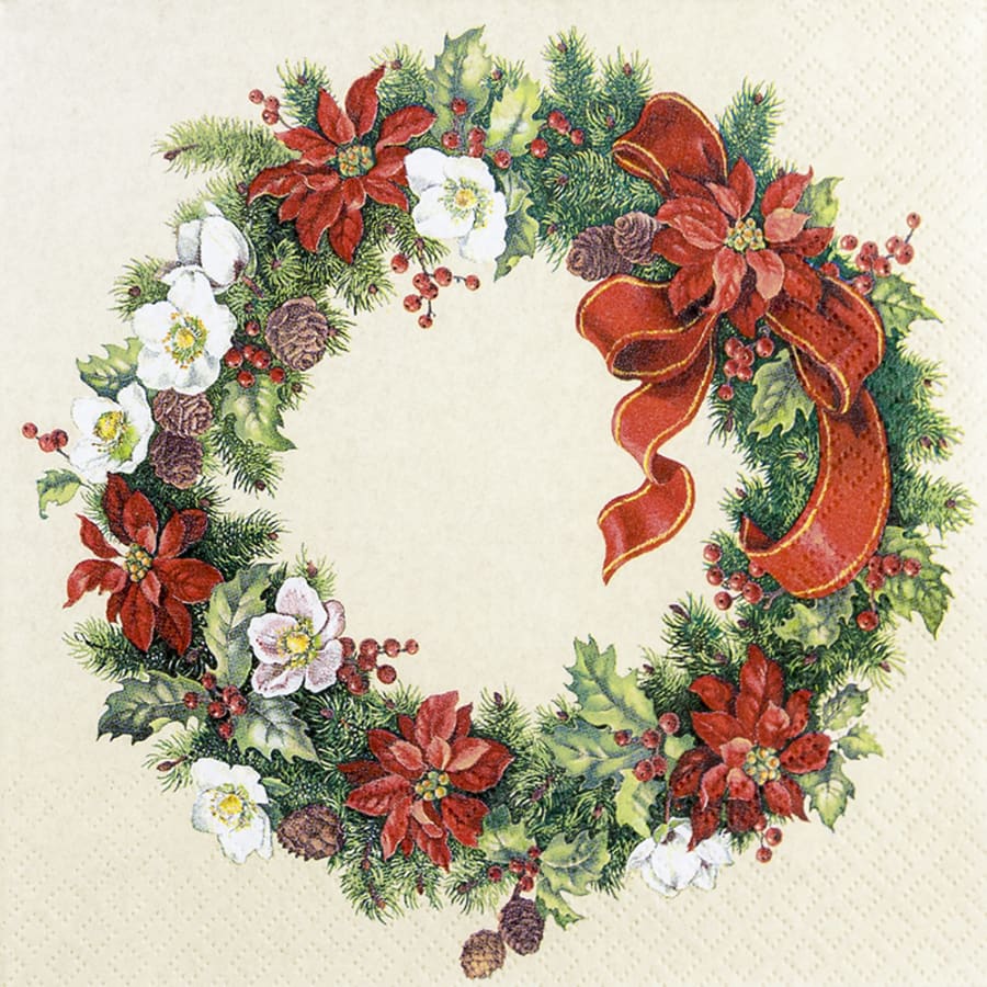 Serv.Christmas wreath 33×33 (12)