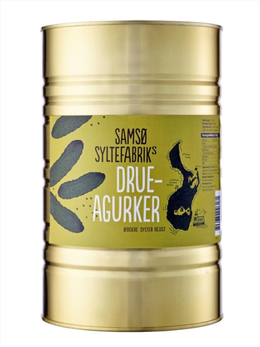 Smáar gúrkur sýrðar 4,3kg