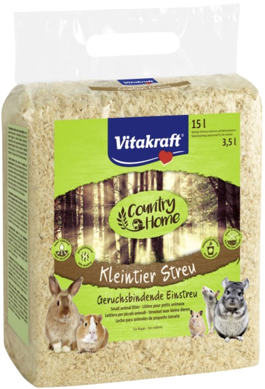 Small animal litter 15l