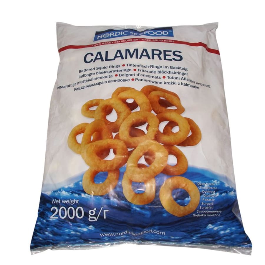 Smokkfiskur í orly 2kg
