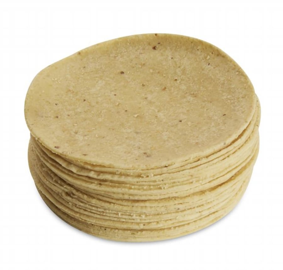 Soft corn tortilla 4" 10cm 6x36stk