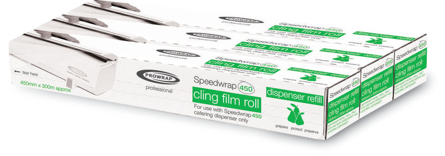 Speedwrap plastfilma 45cm x 300m 3 rúllur
