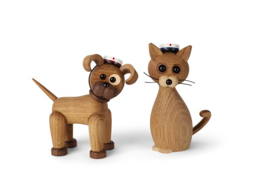 Spring Copenhagen Stúdentshúfa lítil blá lína