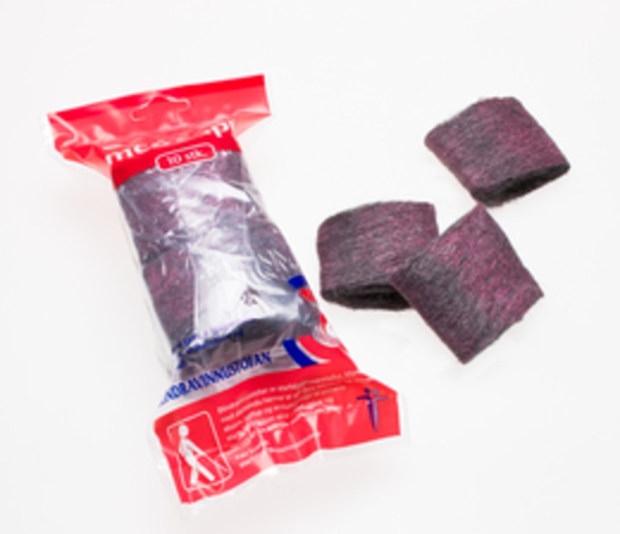 Stálull m/sápu 10stk