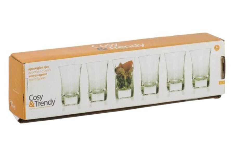 Staup 3,5cl  – 6 stykki