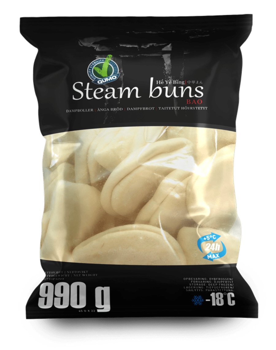 Steamed buns 990g 22stk