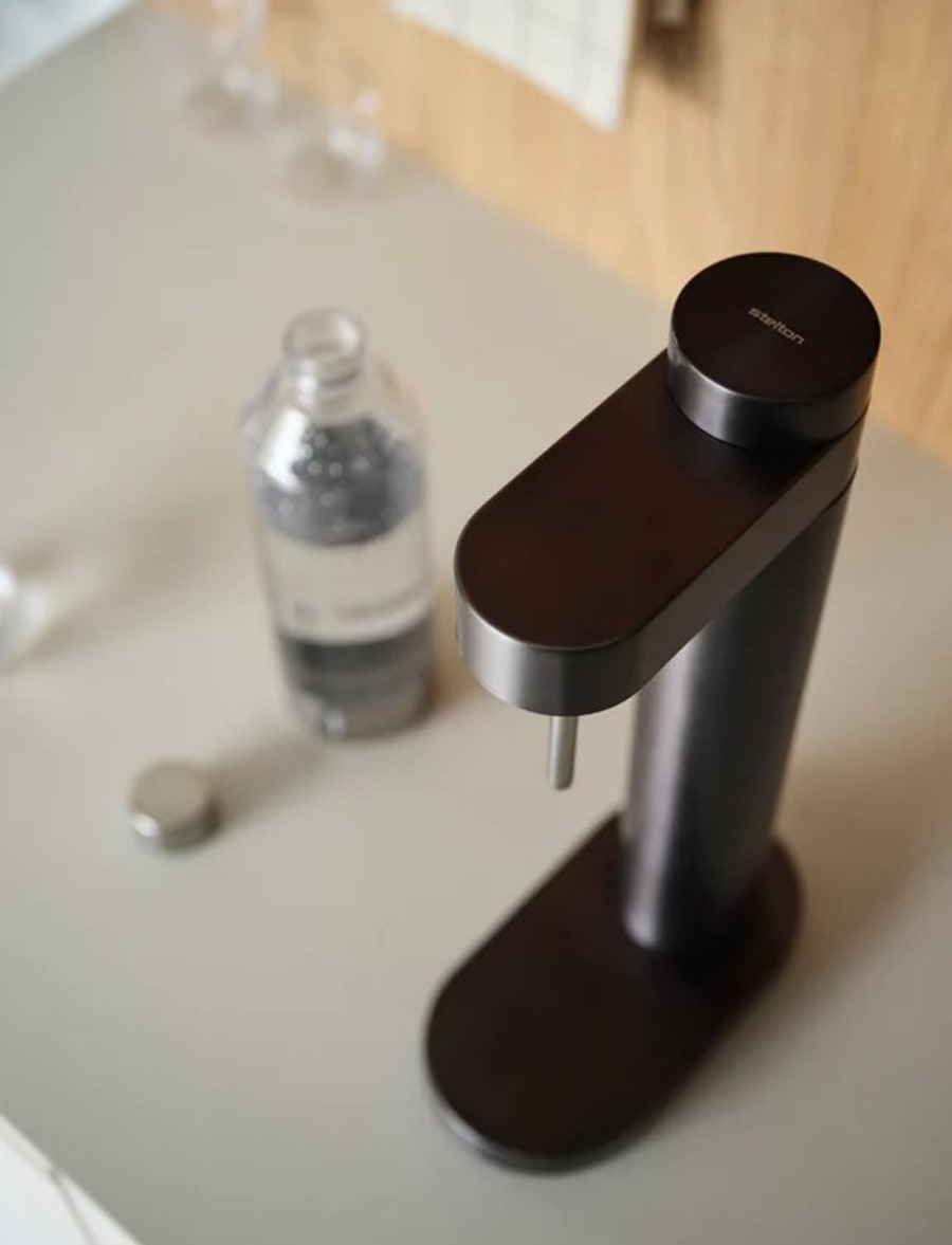 Stelton Brus kolsýrutæki málm svart