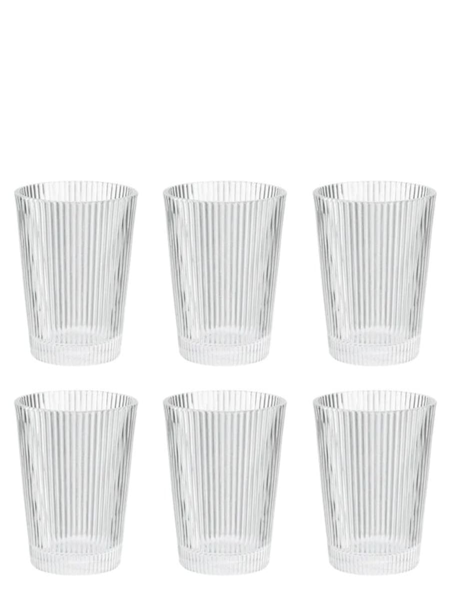 Stelton Pilastro glas 0.24L 6 Stk Glær