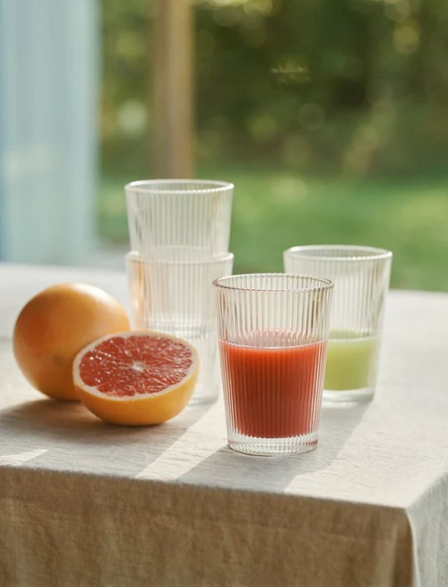 Stelton Pilastro glas 0.24L 6 Stk Glær