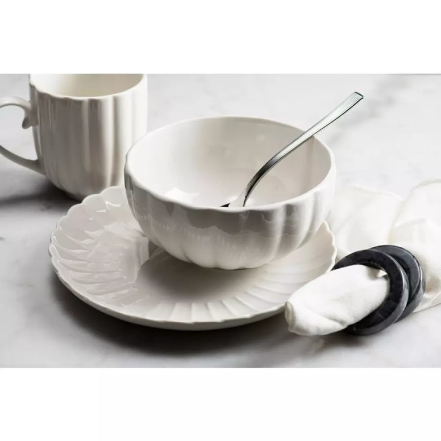 Stiernholm Servíettuhringir marmara Mood 4stk pk