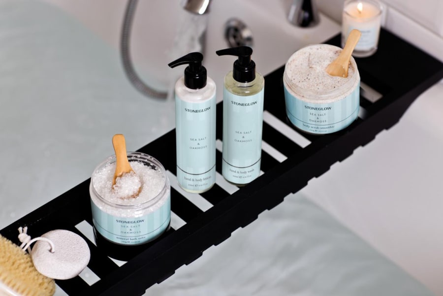 Stoneglow Classic hand og líkamskrem 250ml - SeaSalt&Oakmoss