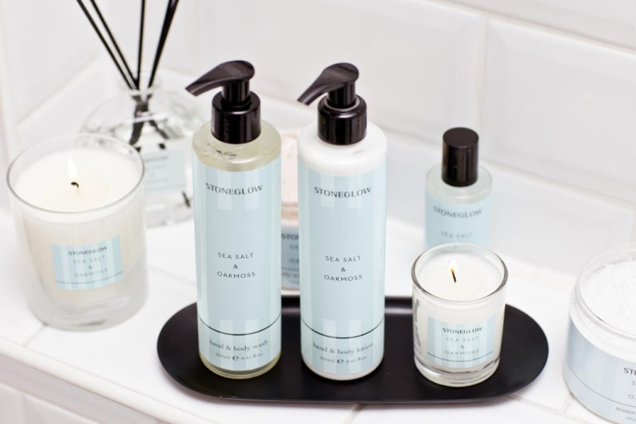 Stoneglow Classic hand og líkamskrem 250ml - SeaSalt&Oakmoss