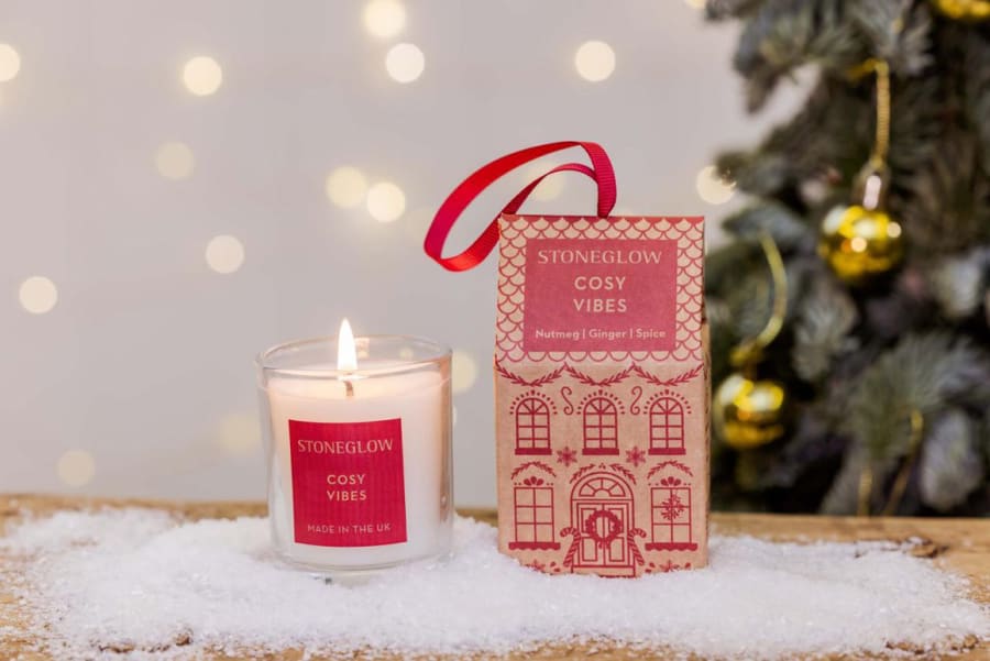 Stoneglow Cosy vibes ilmkerti 15h - Nutmeg, ginger & spice