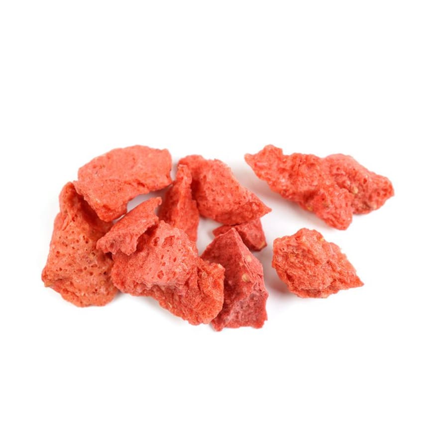 Strawberry crispy/Þurrkuð jarðarber bitar 1-3mm 250g