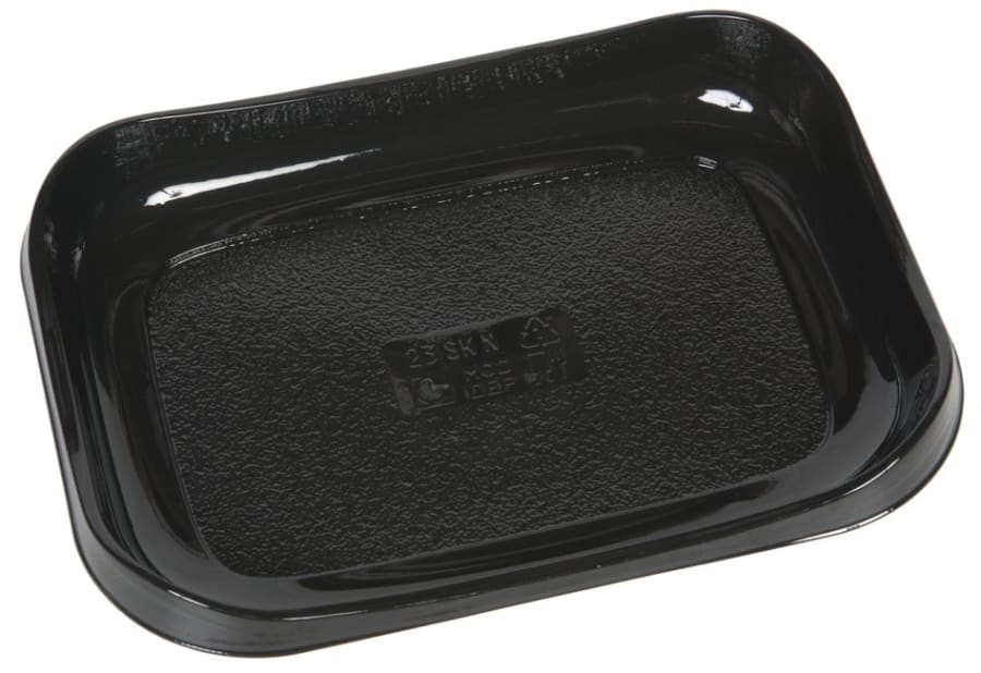 Sushi/Smurbrauðsbakki svartur 180x135x20mm 300stk
