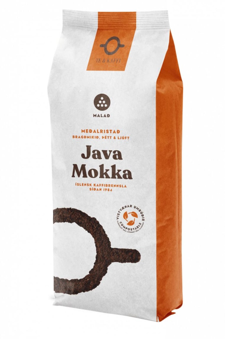 Te & Kaffi Java Mokka malað