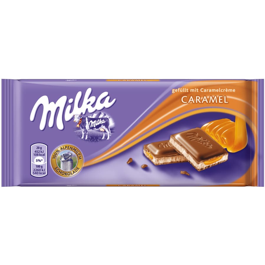 Milka caramel