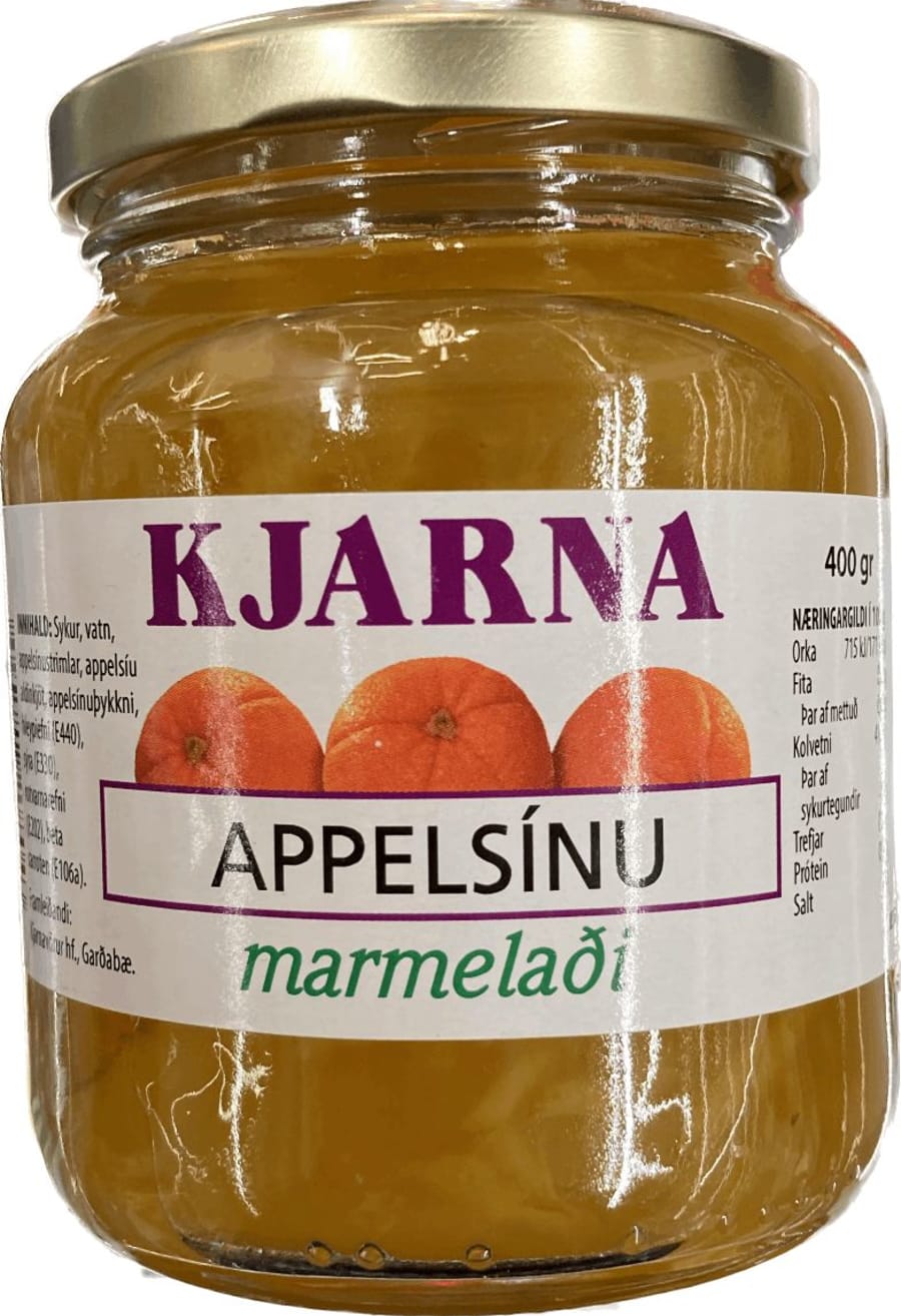 Kjarna marmelaði appelsínu 400 gr
