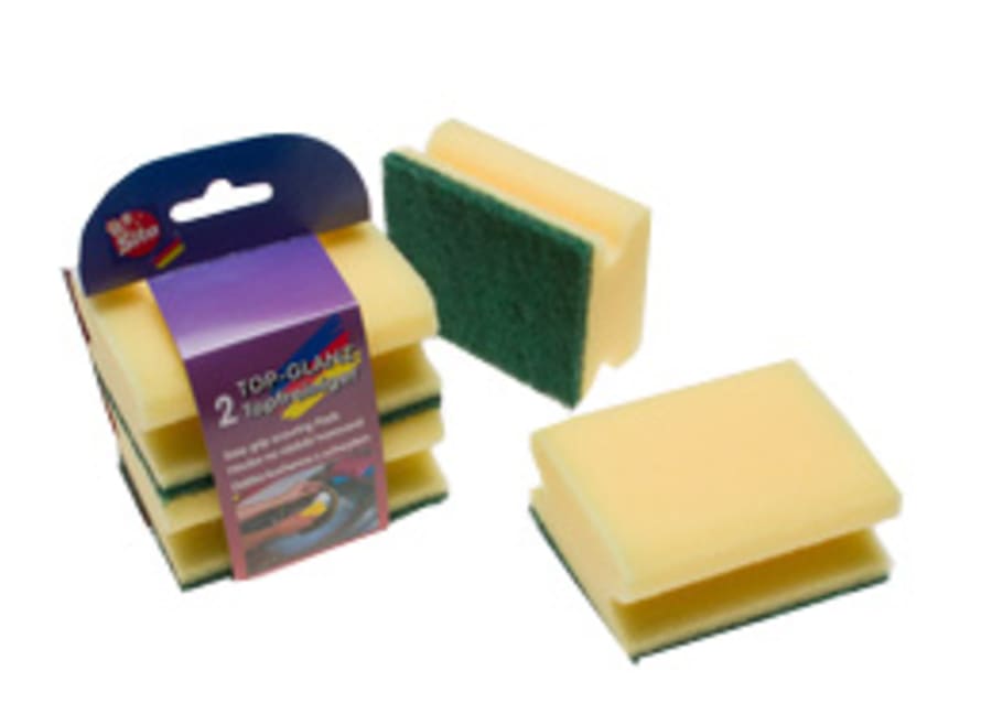 Svampur með rispu 2stk