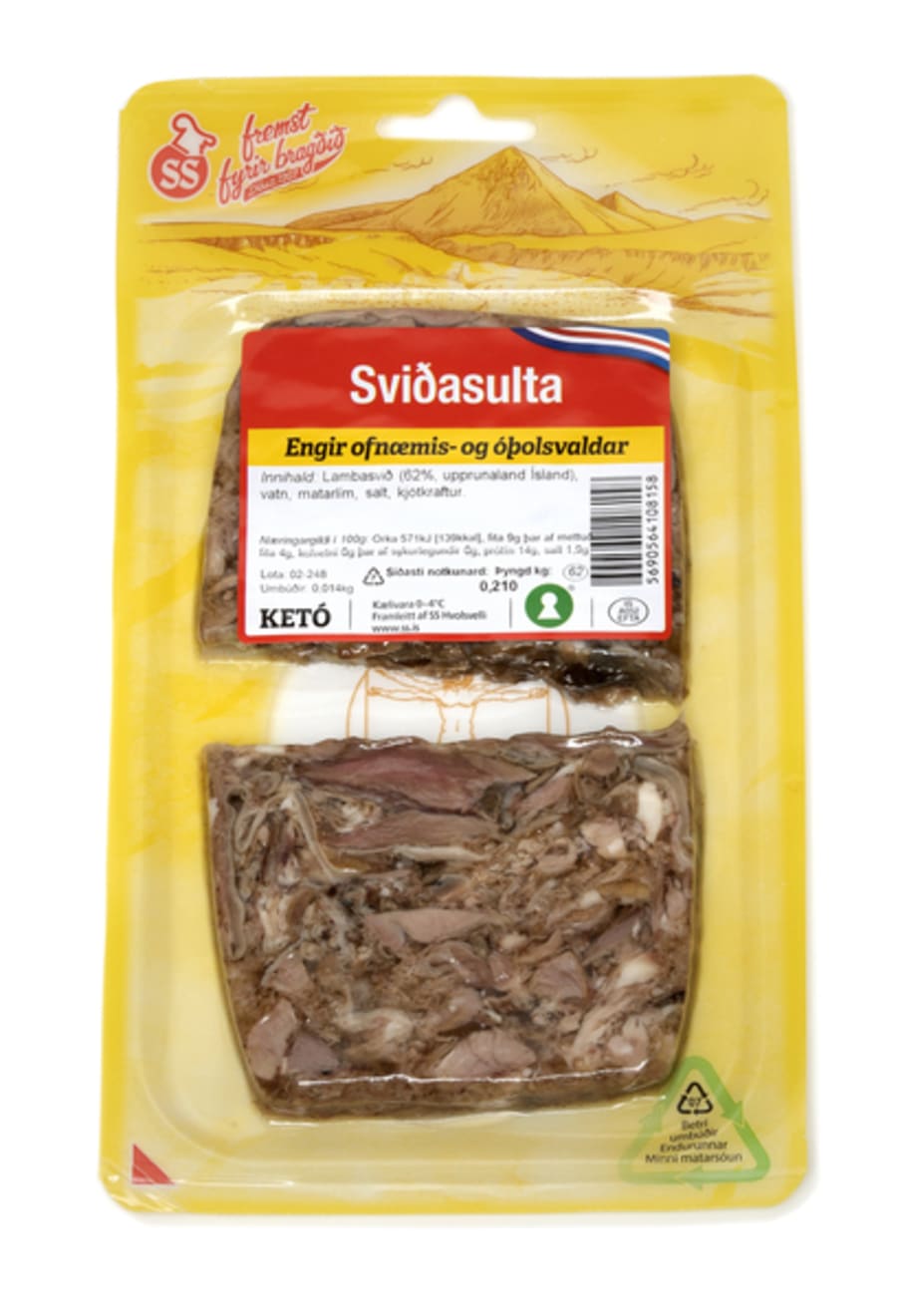 Sviðasulta í sneiðum lt umb
