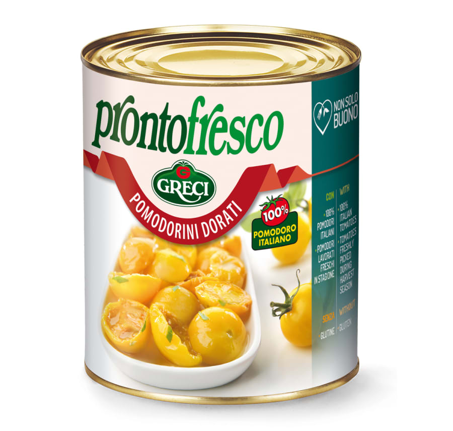 Tómatar kirsuberja gulir hálfþurrkaðir 750g Greci