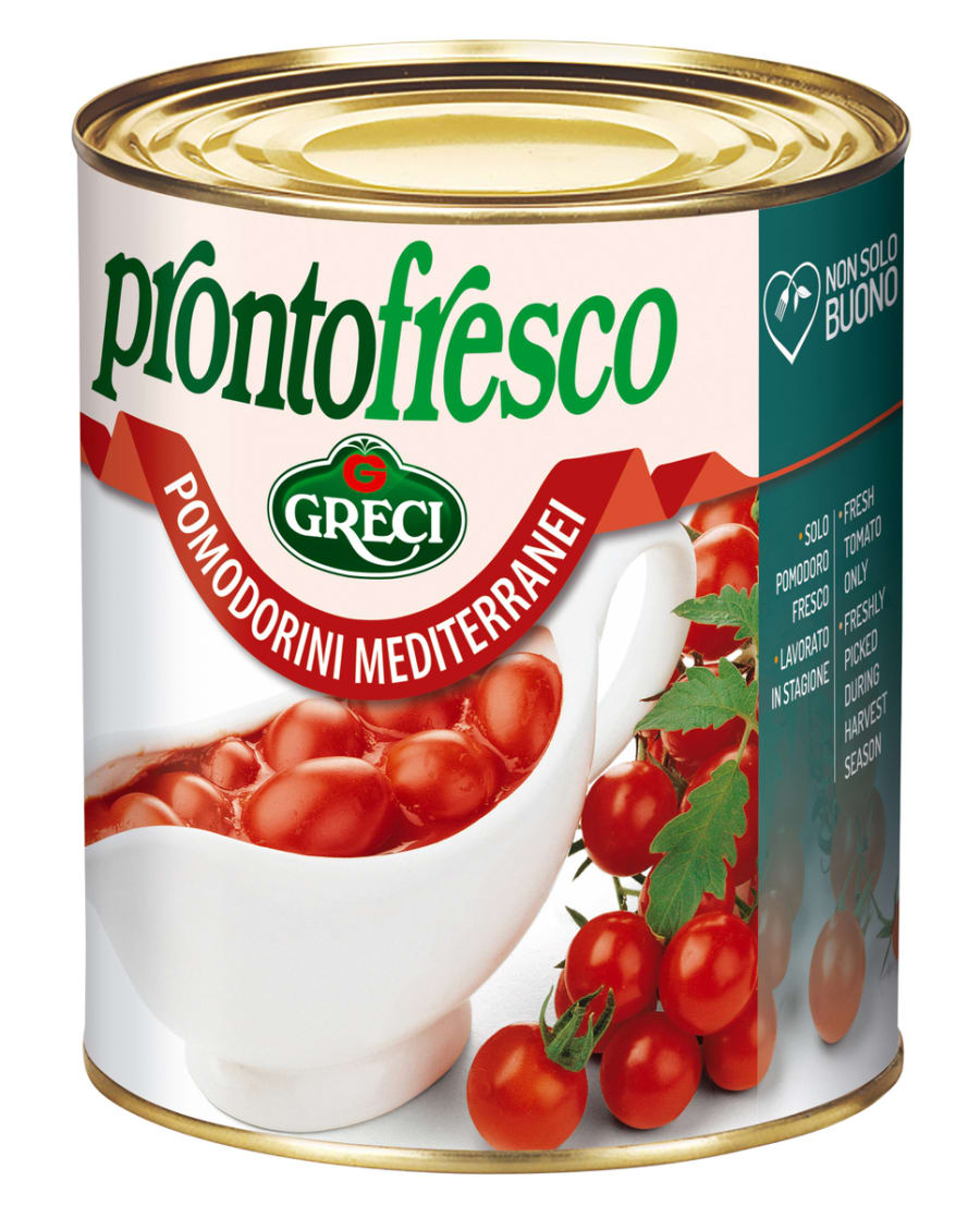 Tómatar kirsuberja heilir 800g Greci