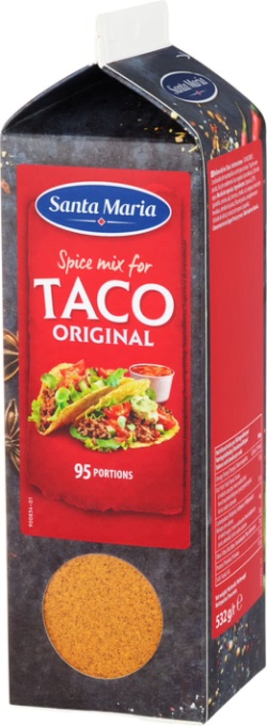 Taco original spice Mix 532g