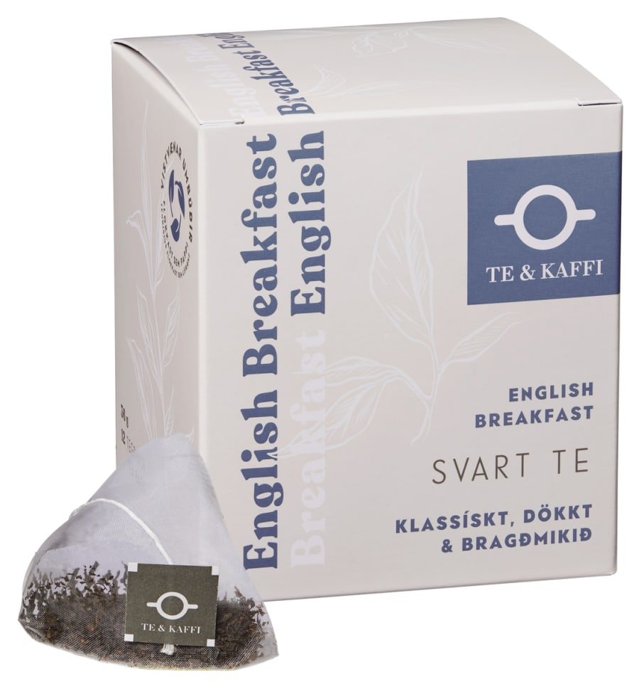 Te & Kaffi English Breakfast pýramídategrisjur