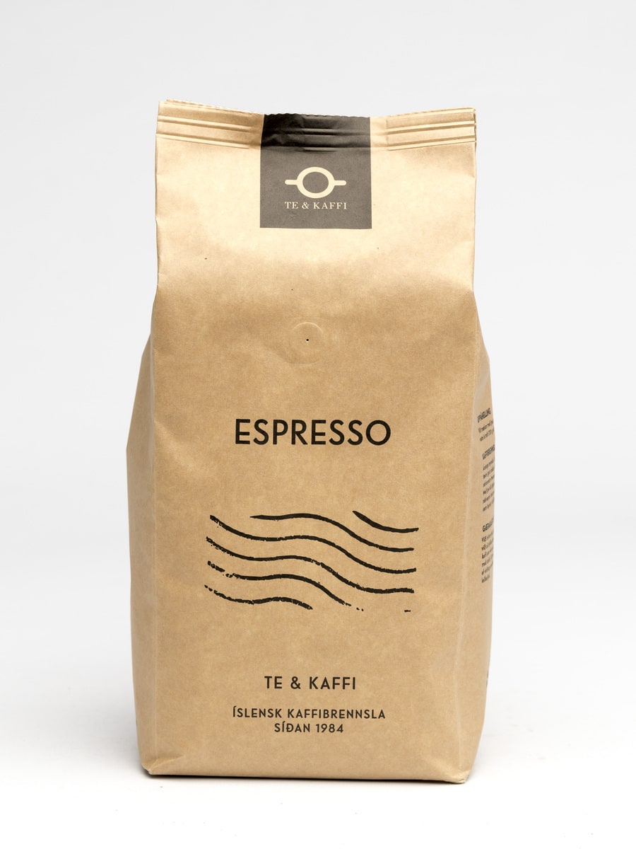 Te & Kaffi Espresso Sérblanda f. kaffisamn. Baunir