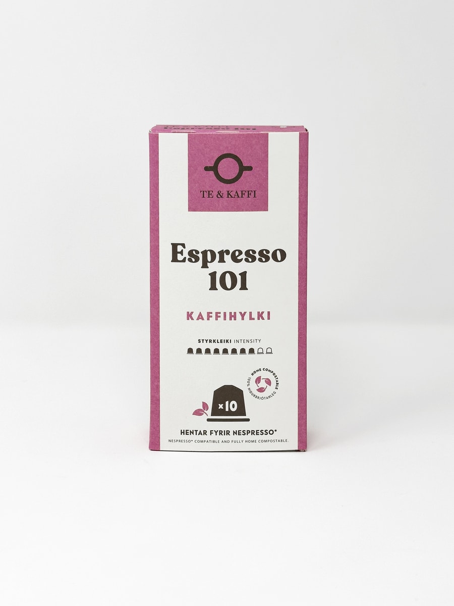 Te & Kaffi Espresso 101 Kaffihylki