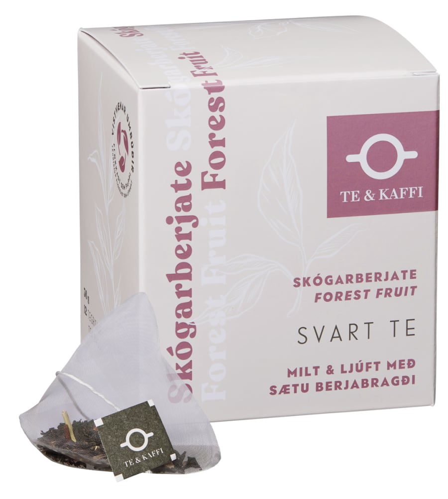 Te & Kaffi Skógarberjate pýramídategrisjur