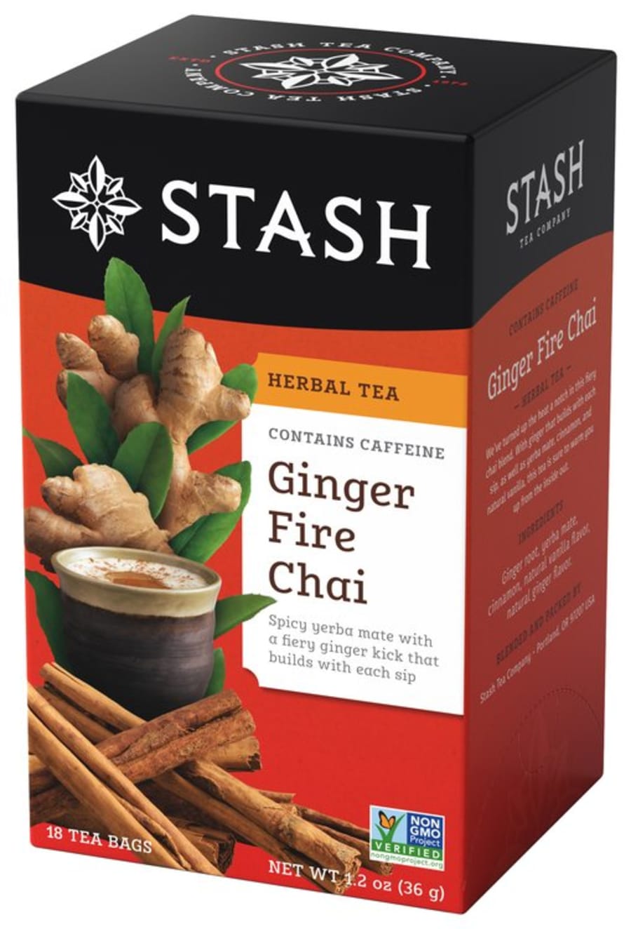 Te Stash Ginger Fire Chai 18stk