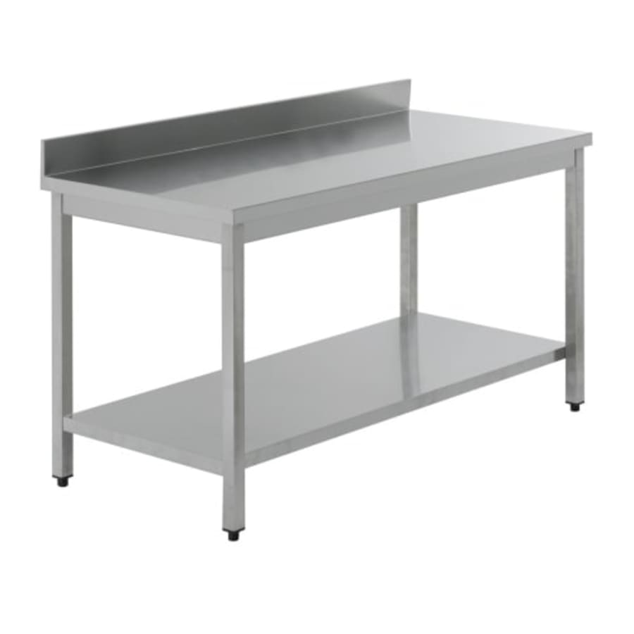 TECNODOM STÁLBORÐ 140x70x95H m/kant