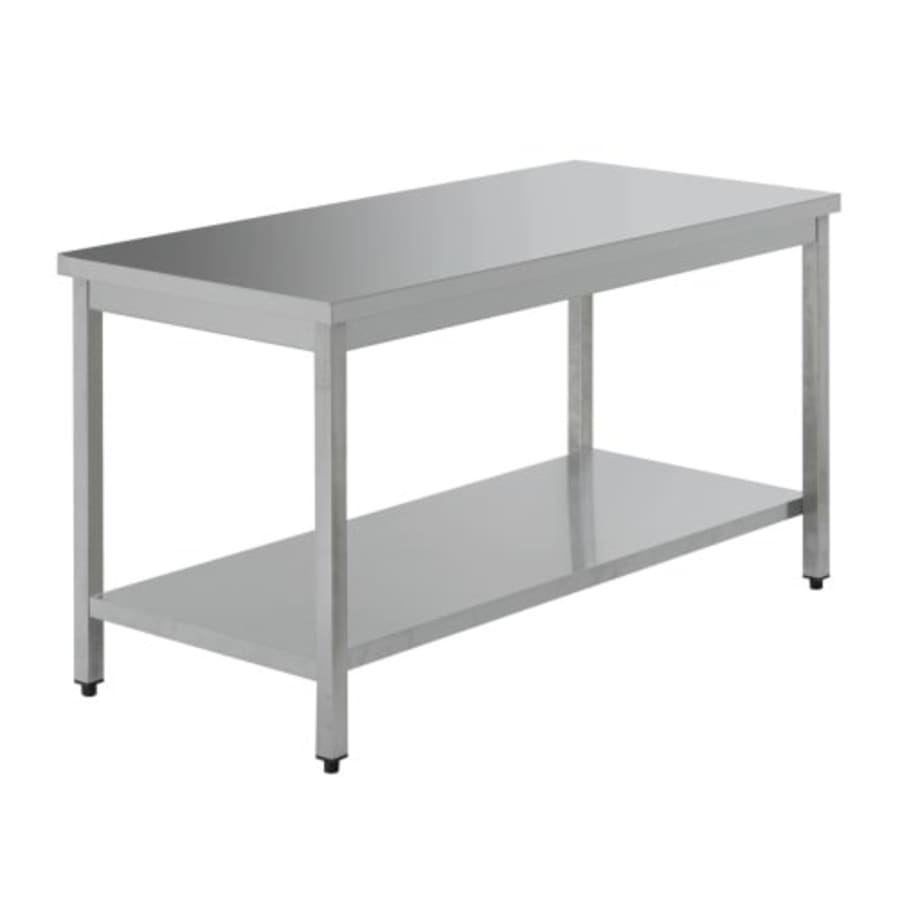 Tecnodom stálborð án kants 120x70x85