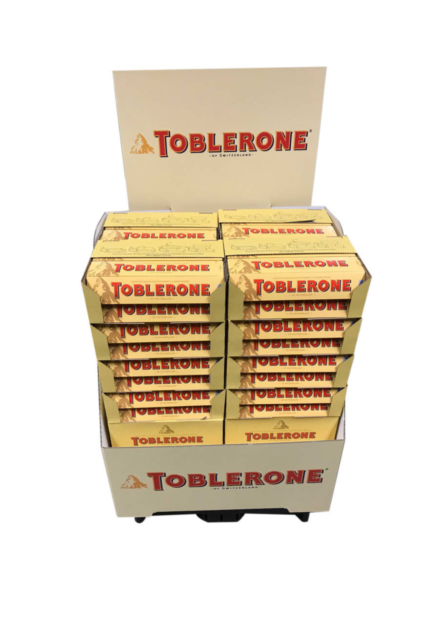 Toblerone standur