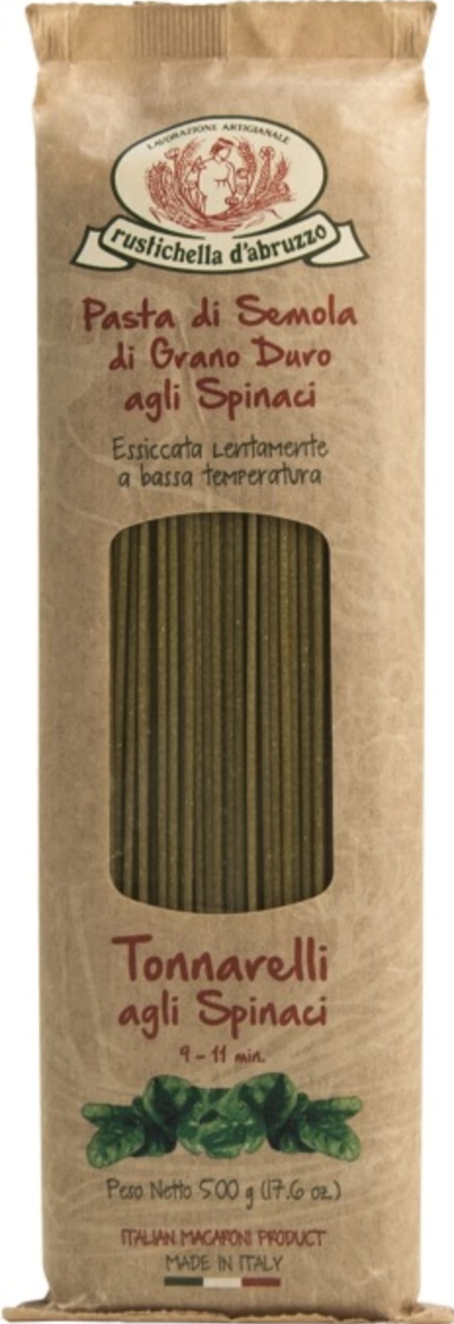 Tonnarelli Agli Spinaci 500g