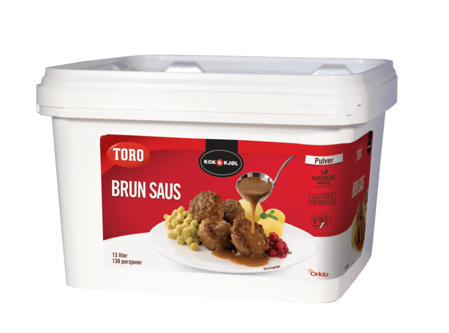 Toro brún sósa 13ltr 0,7kg